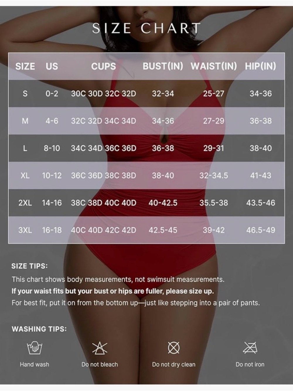 Shapellx Red Ruched Waist 1-Piece Swimsuit Keyhole Detail Tummy Control XL NWT - Picture 7 of 9